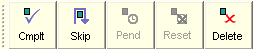 Assignment toolbar